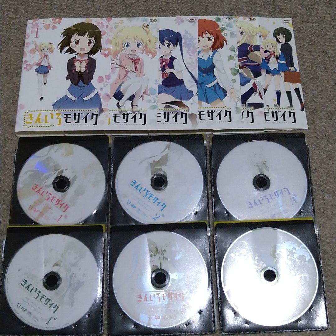 きんいろモザイク DVD 1-6 全巻セット