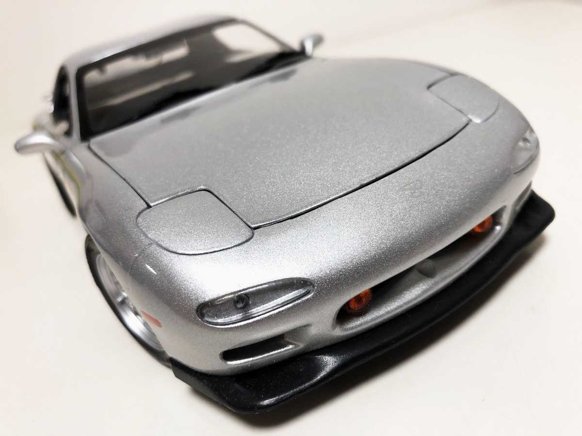 Kyosho京商/'95 Mazdaマツダ RX-7(FD-3S)シルバー 絶版 1/18_画像6