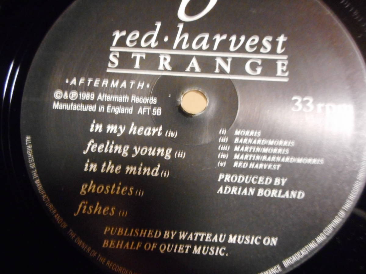 【ネオアコ LP】Red Harvest / Strange レッド・ハーベスト アナログレコード ネオモッズ ネオロカビリー UK盤_画像5