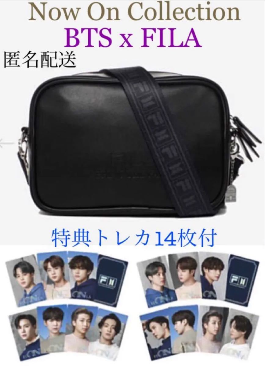 BTS x FILA Now On コラボ・ラウンドショルダーバッグ(BLACK BTS x FILA Now On コラボ・ラウンドショルダーバッグ(BLACK