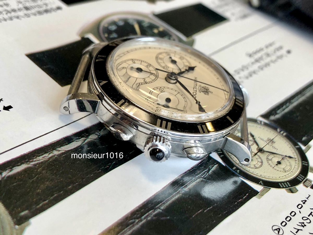 希少品】Hamilton Piping Rock Chronograph ハミルトン 希少品】Hamilton Piping Rock Chronograph ハミルトン
