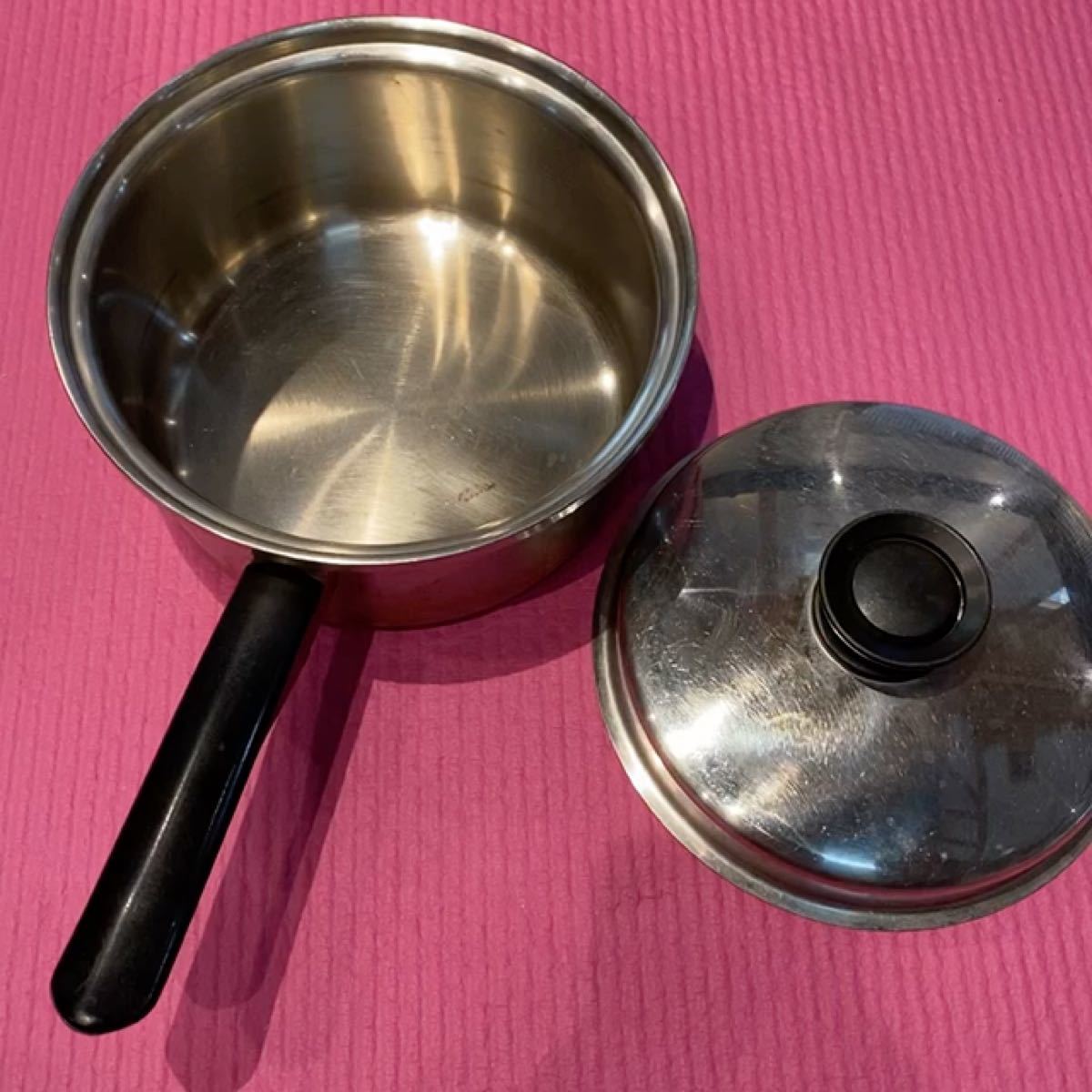 Amway QUEEN 大 ソースパン アムウェイ クイーン 片手鍋 中古