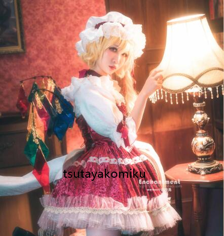 高品質 新作 東方Project フランドール・スカーレット コスプレ 高品質 新作 東方Project フランドール・スカーレット コスプレ