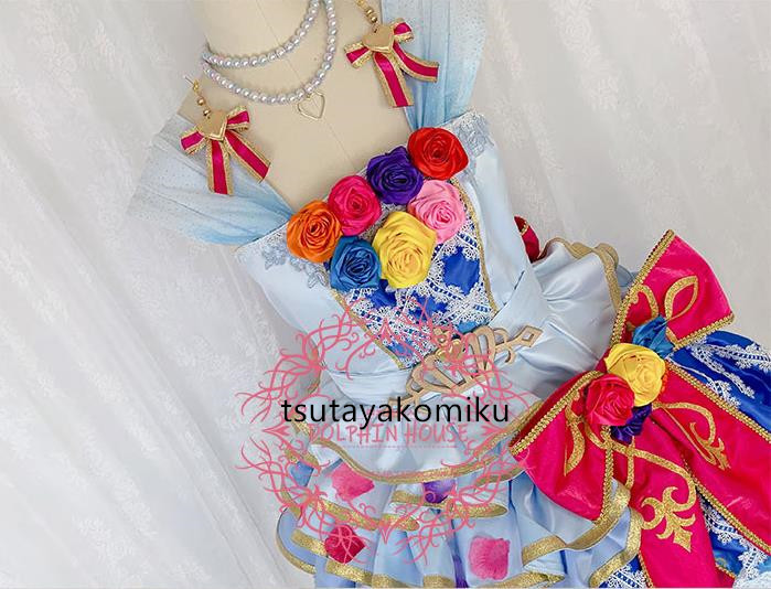 高品質 新作 劇場版 アイカツ! 大空あかり コスプレ衣装 風 靴と 高品質 新作 劇場版 アイカツ! 大空あかり コスプレ衣装 風 靴と