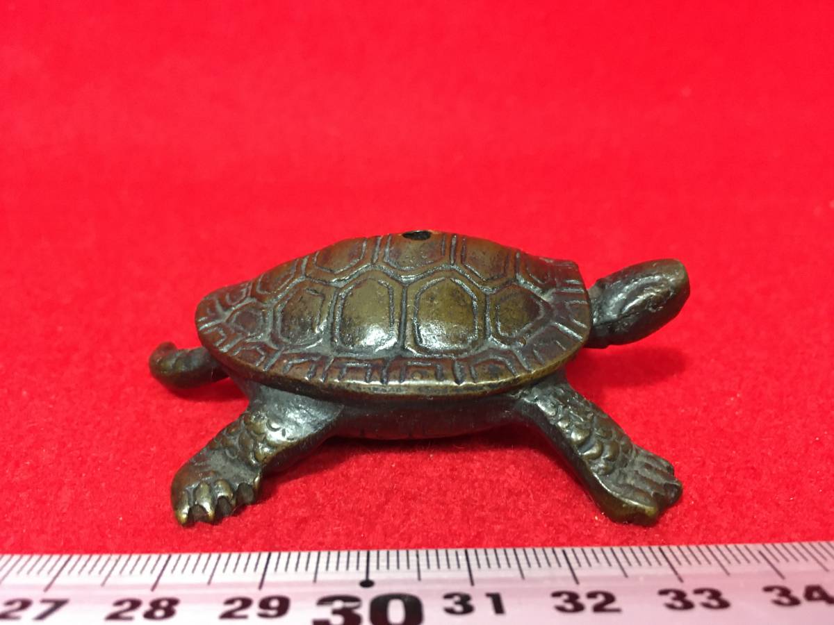 ☆【逸品堂】☆ 在銘 安山 銘有 唐金 古銅 銅製 ブロンズ 水滴 水入れ