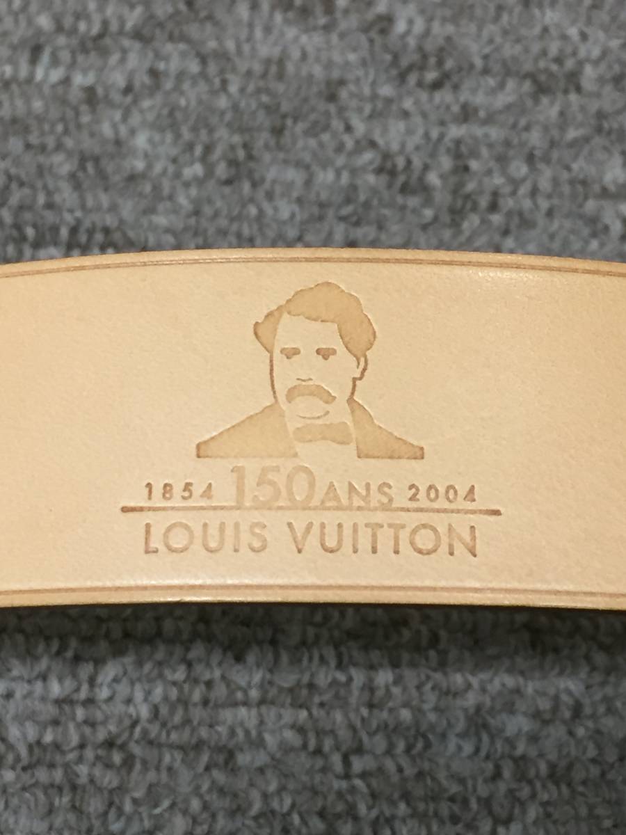  new goods unused! rare! cheap! Louis Vuitton ..150 anniversary TOKYO 2004 Tokyo cow leather bracele Novelty not for sale limited goods 