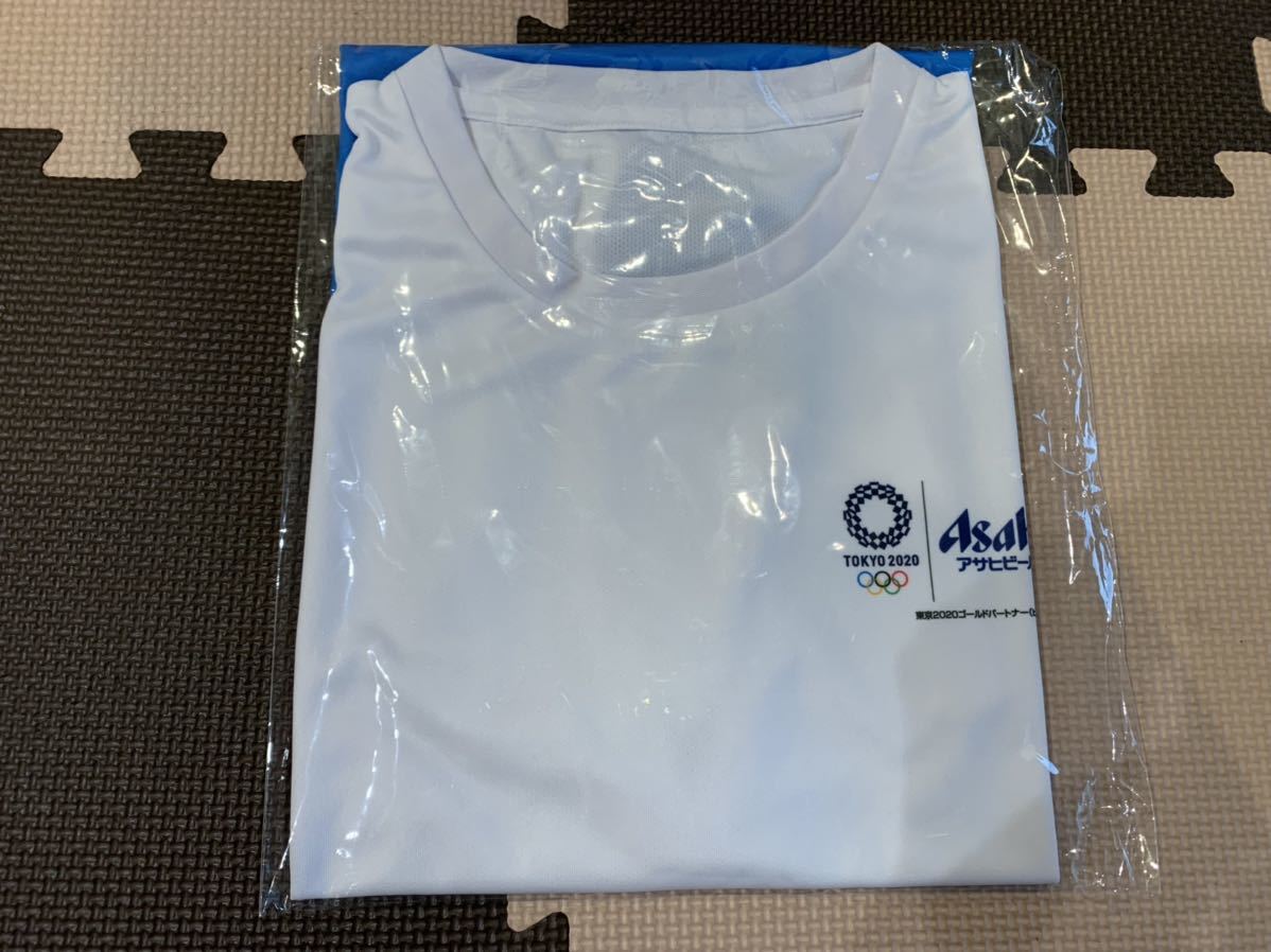 未使用 東京オリンピック2020 Olympic Tシャツ カラーTシャツ 非売品 貴重 アサヒビール 朝日 記念 レア_画像1
