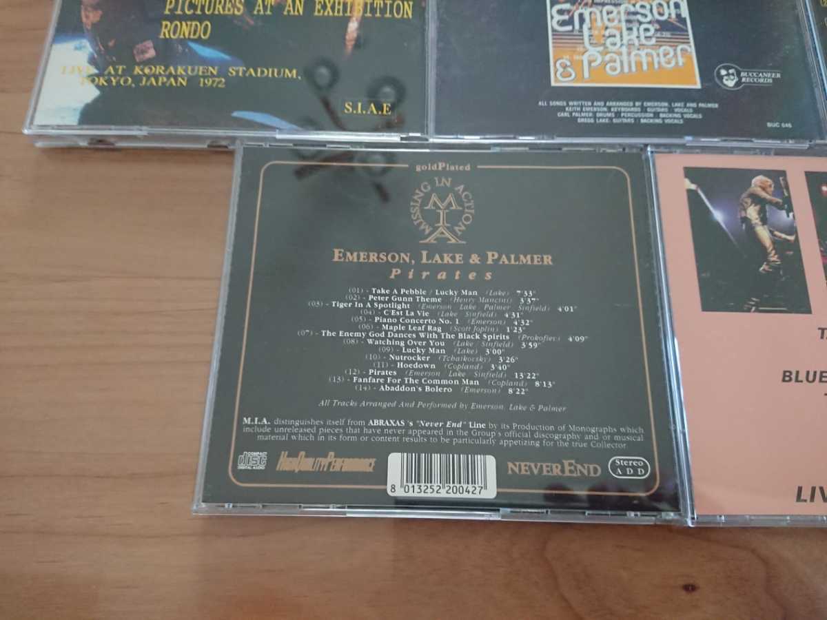 *Emerson, Lake & Palmer ELP EL&P *Tank *Rondo *Pirates и т.п. *5CD * б/у товар 