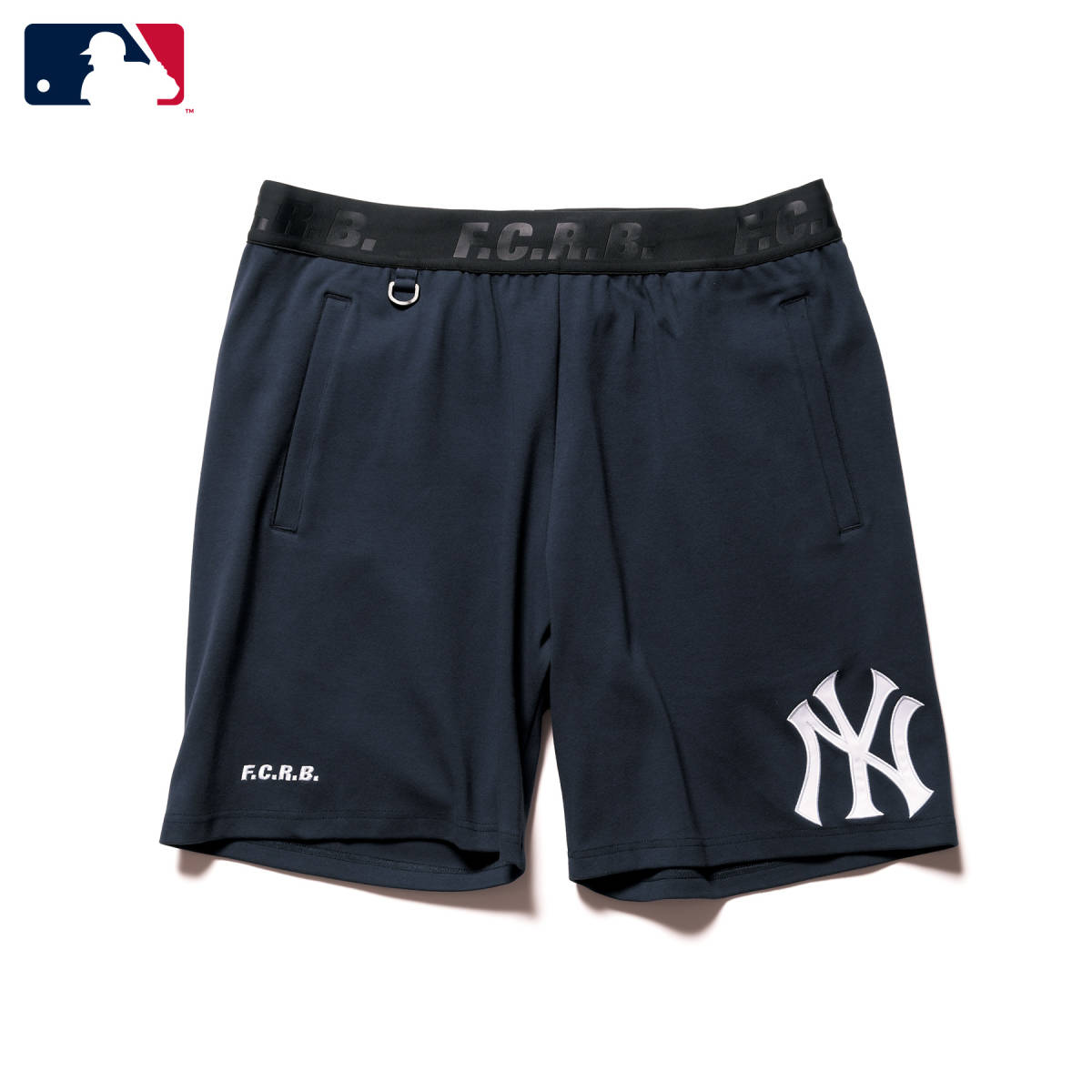 FCRB 21AW MLB TOUR TEAM LOUNGE SHORTS XLサイズ　新品　チーム ラウンジショーツ ハーフパンツ NY ヤンキース NEW YORK YANKEES ショーツ