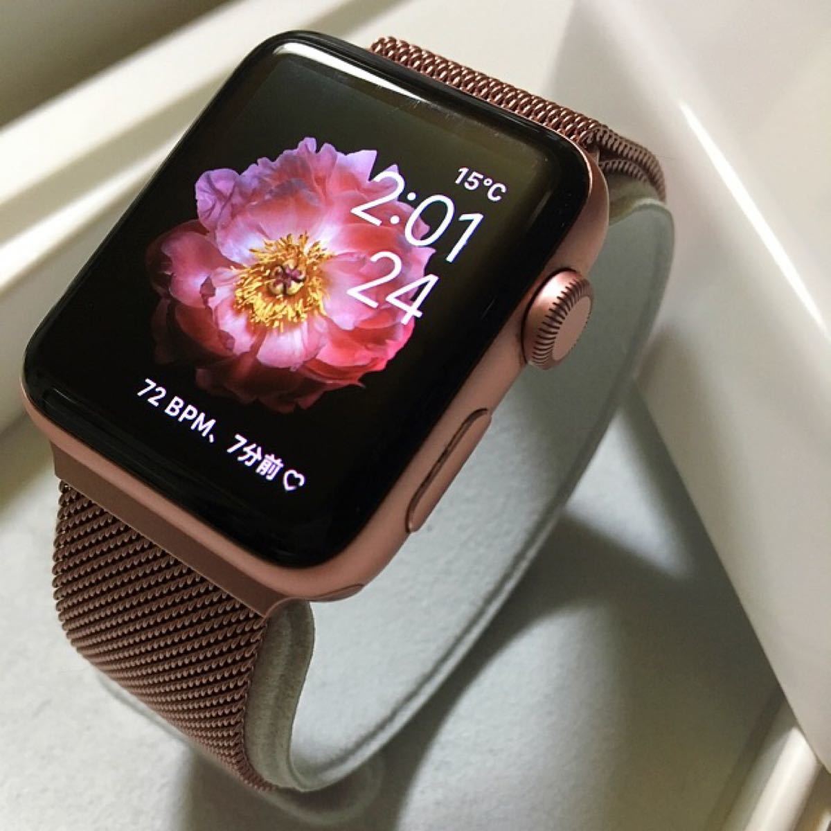 55%OFF!】 廃盤色 Apple Watch SPORT RoseGold アップルウォッチ econet.bi