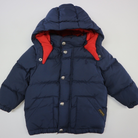 限定セール!】 ネイビー 24M/90 ジャケット ダウン キッズ Lauren