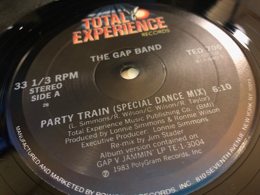 12”★The Gap Band / Party Train / ダンス・クラシック！の画像2