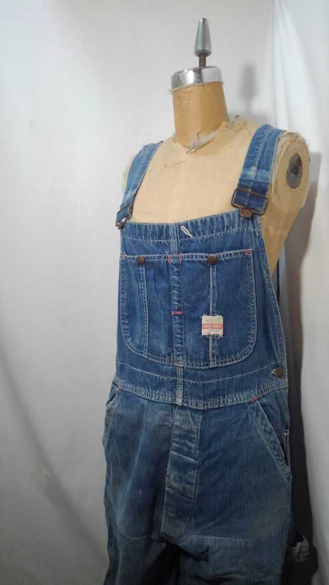 おまけ付】 Vintage Pennys Payday denim Overalls 50s ペニーズ