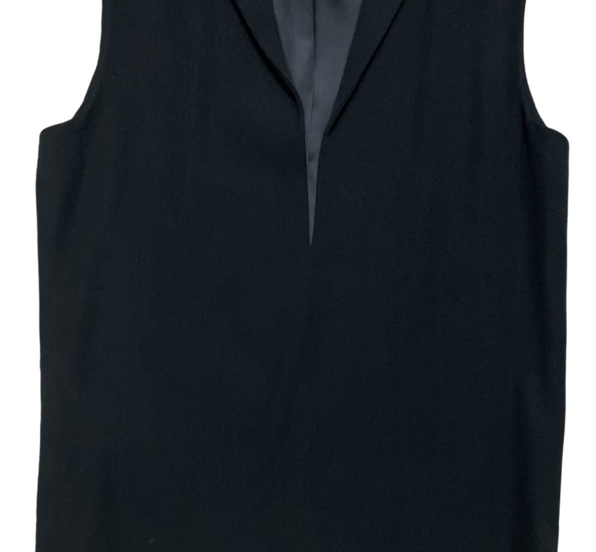 AW2001 DIOR HOMME HEDI SLIMANE DEEP V NECK VEST ディオールオム　エディスリマン　初期　ベスト　ヴァルーズ_画像6