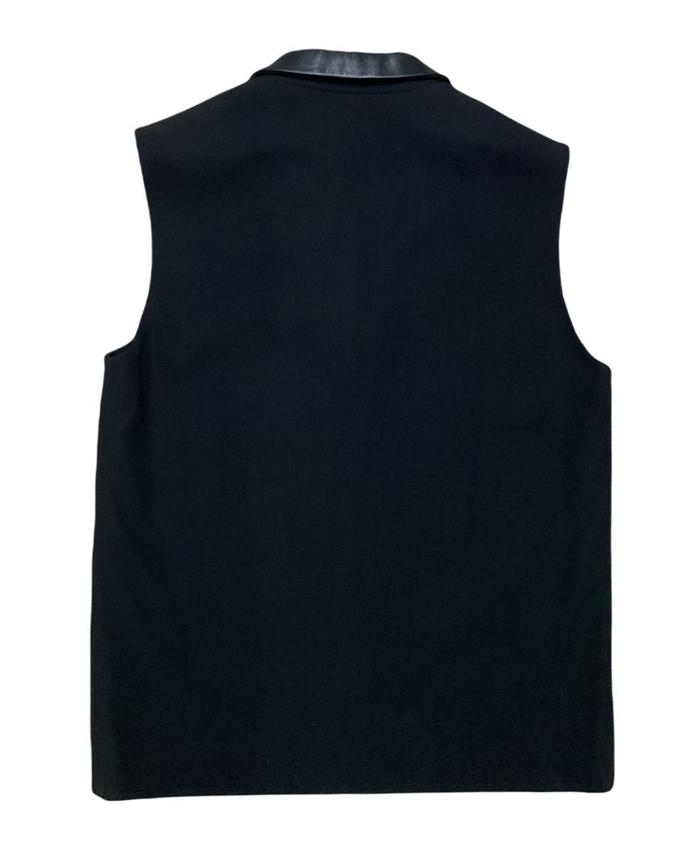 AW2001 DIOR HOMME HEDI SLIMANE DEEP V NECK VEST ディオールオム　エディスリマン　初期　ベスト　ヴァルーズ_画像3