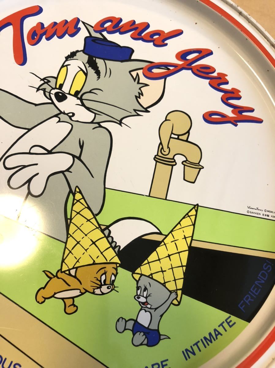 昭和レトロ　トムとジェリー　Tom&Jerry トレー？お皿？　日本製　学研　ビクトリアファンシー_画像2