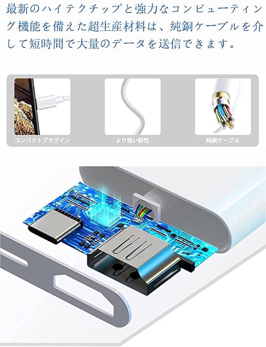 【新品未使用】iPhone 変換アダプタ  HDMI HDMI変換アダプタ Lightning ライトニング