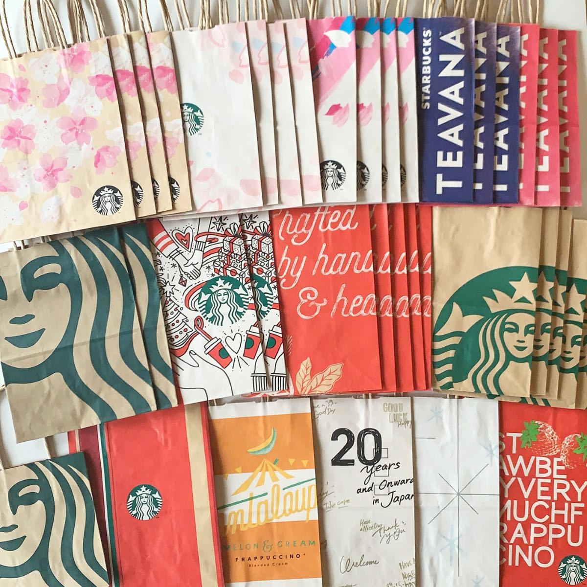 スターバックス 紙袋 15種類 38枚セット|Yahoo!フリマ(旧 スターバックス 紙袋 15種類 38枚セット|Yahoo!フリマ(旧