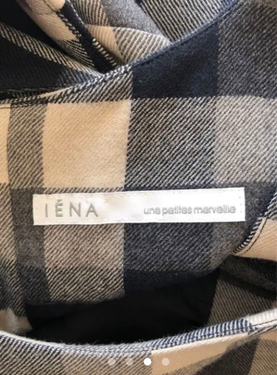 Paypayフリマ Iena ブロックチェック柄ワンピース ジャンバースカート Paypayフリマ Iena ブロックチェック柄ワンピース ジャンバースカート