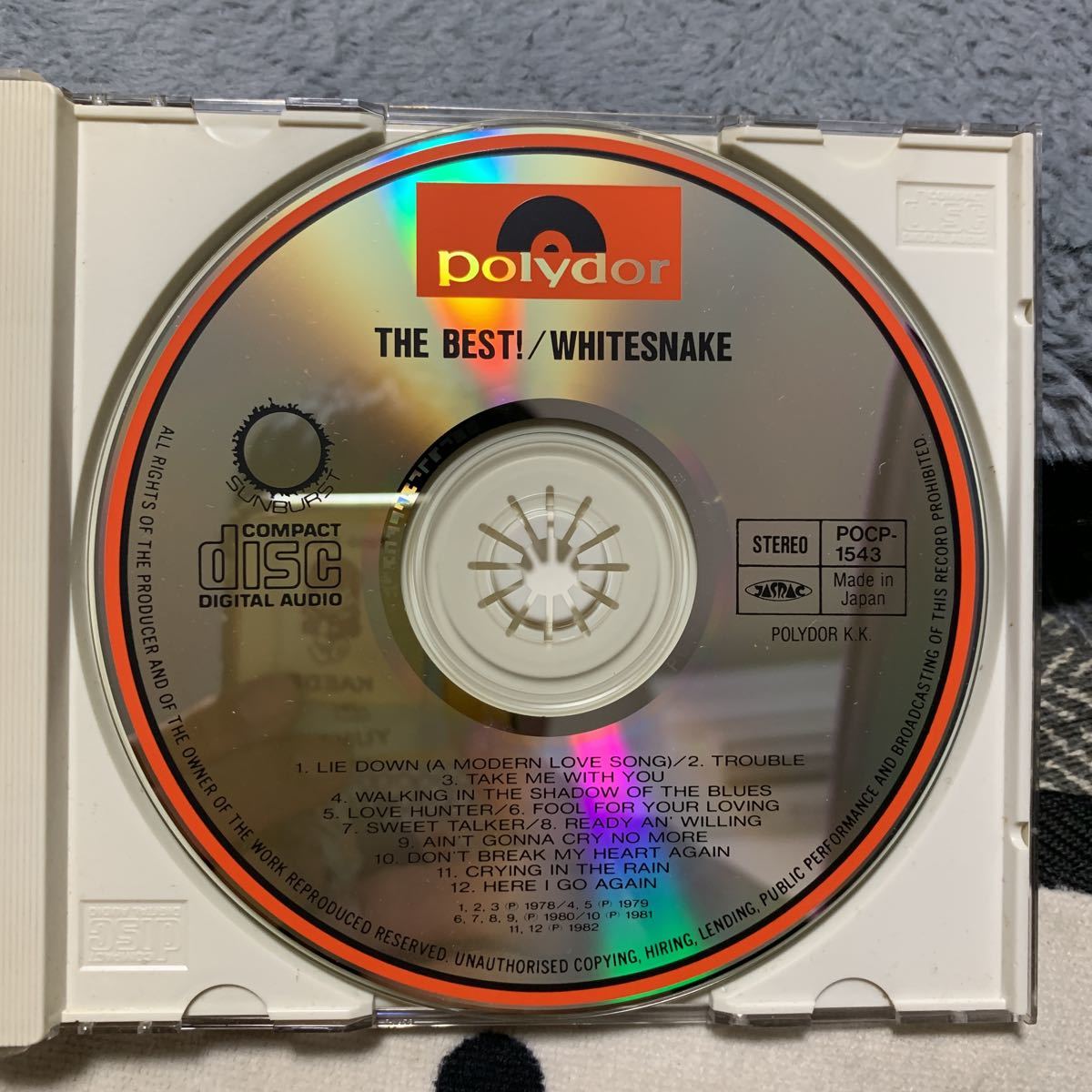 CD ホワイトスネイク /THE BEST!