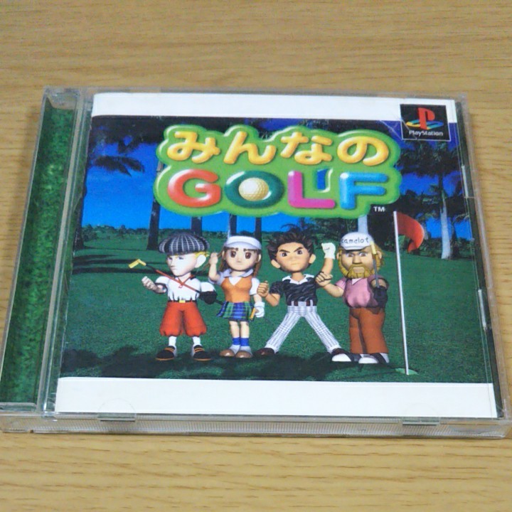 PS1 ソフト×2　NBA LIVE2000、みんなのGOLF