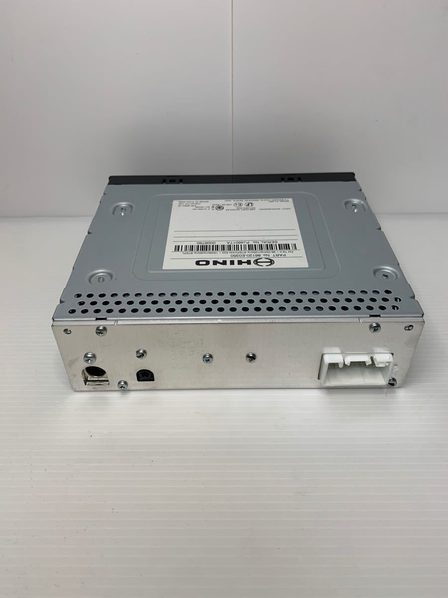 日野純正CDオーディオ クラリオン製 新車外し 86120E0350 日野純正CDオーディオ クラリオン製 新車外し 86120E0350
