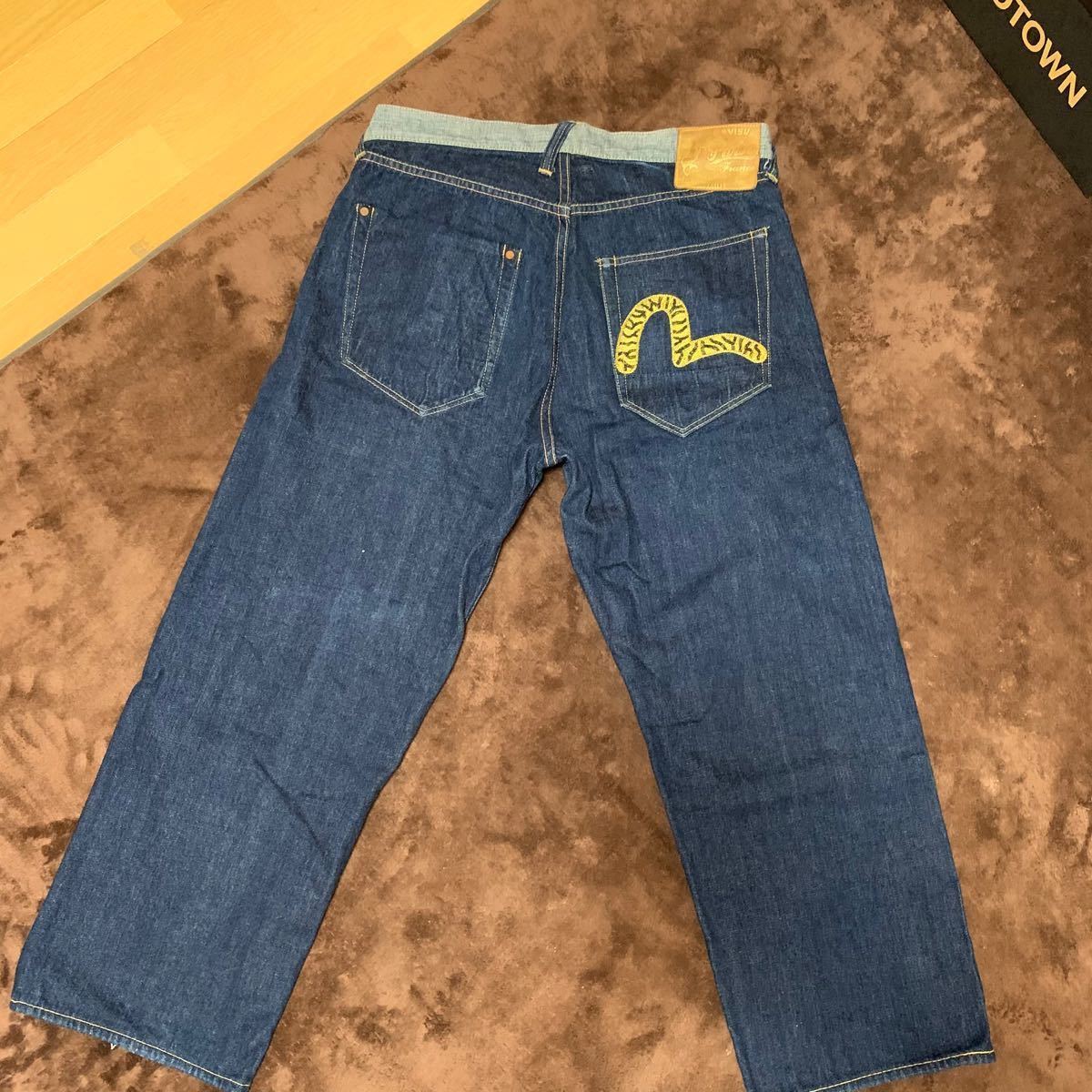 DENIM 赤耳 エヴィス リバーシブル EVISU ジーンズ