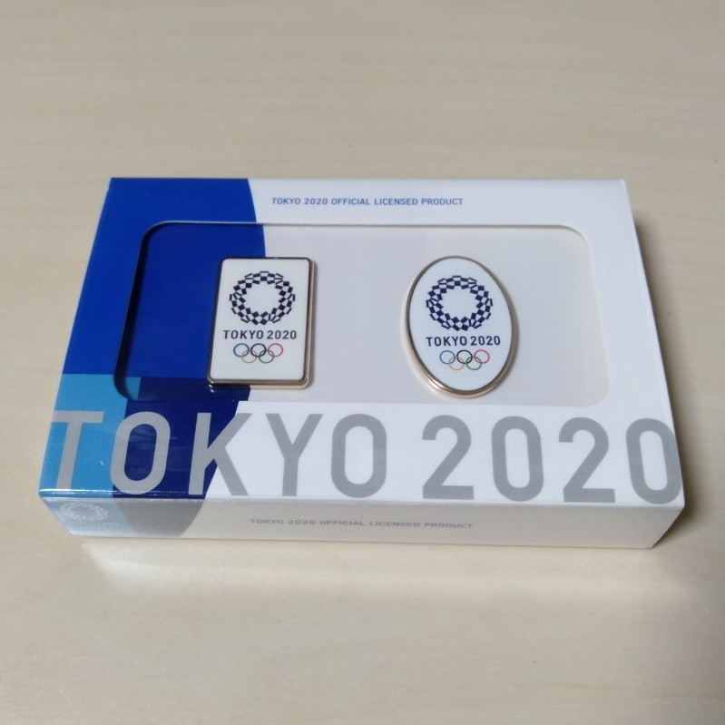 東京2020 ネックストラップ＋東京オリンピック ピンバッジセット フルカラー