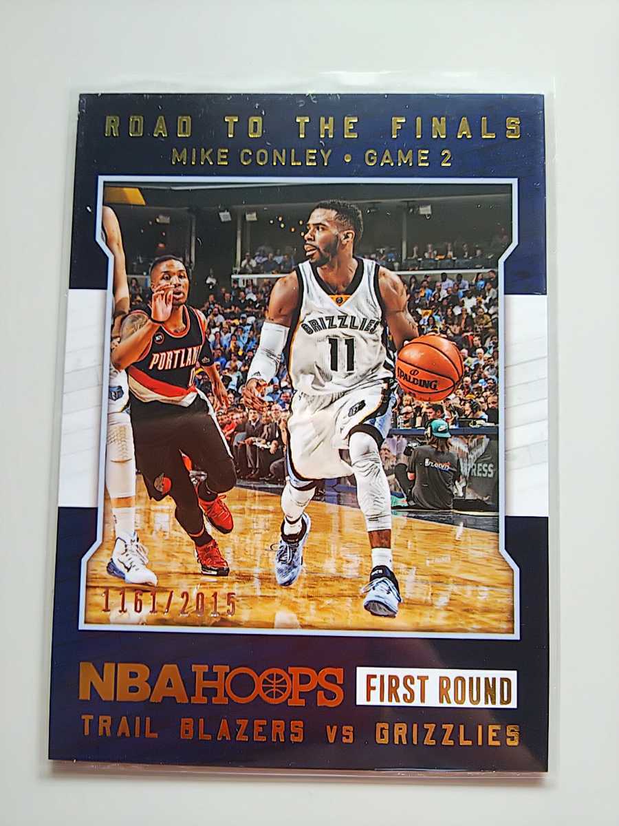 15/16 Hoops Road to the Finals ＃15 Mike Conley 2015枚シリアル_画像1