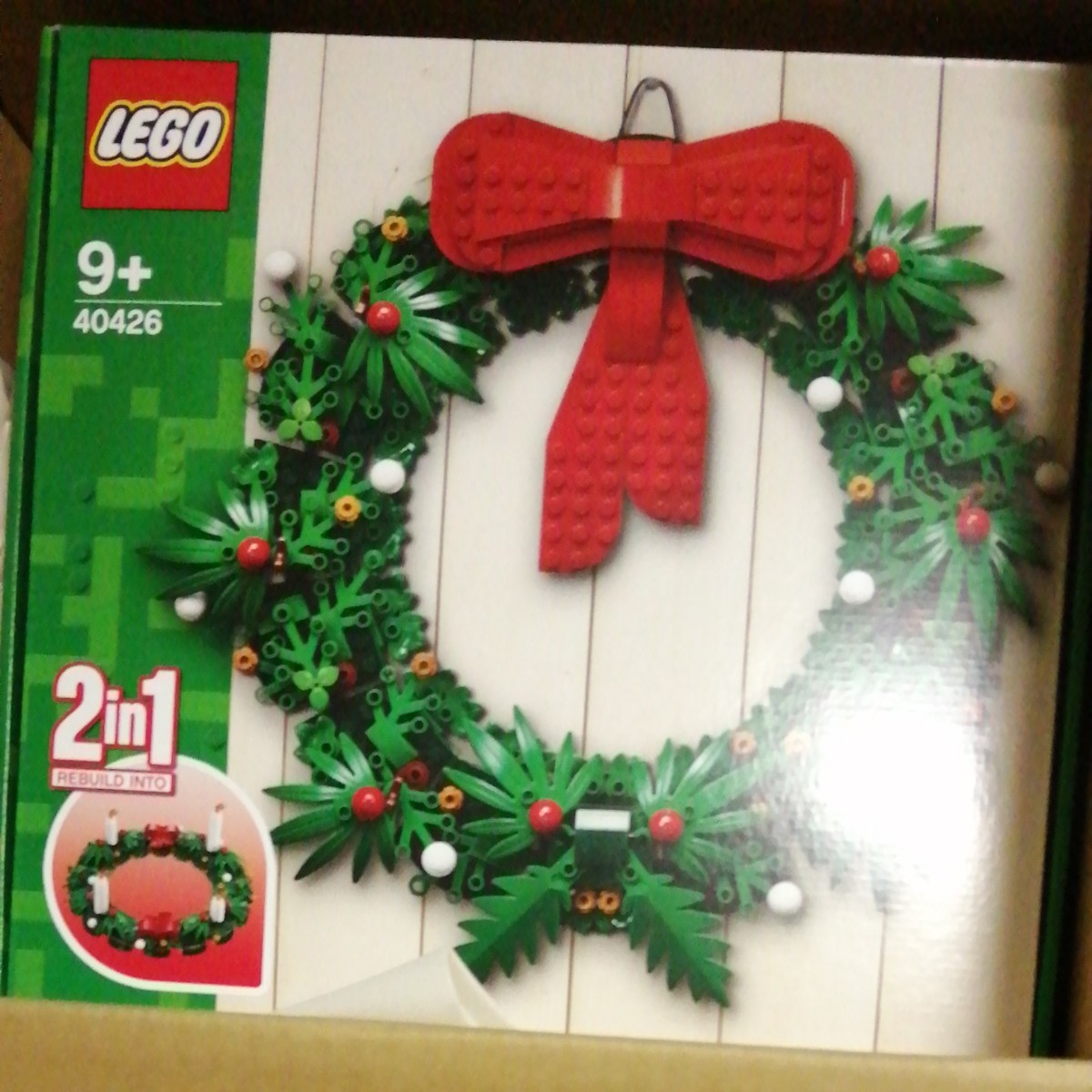 新品未使用未開封　クリスマスリース 40426  おもちゃ 玩具 ブロック 男の子 女の子 クリスマス プレゼント LEGO レゴ