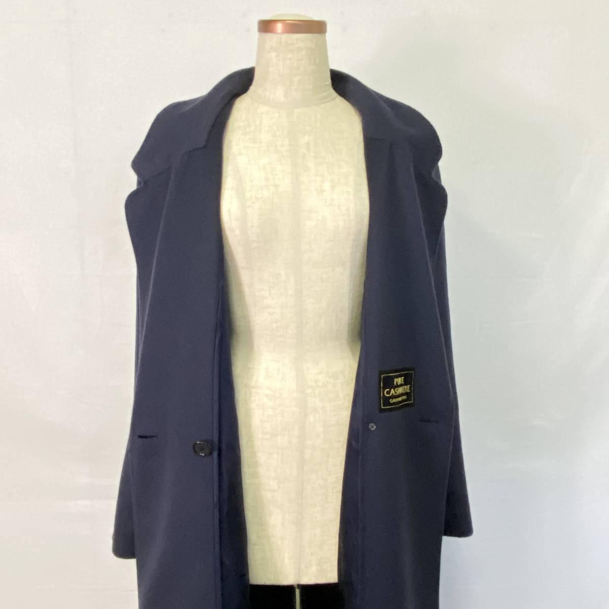 9号【Cle'michel】カシミヤ100% ロングコート ダブル 日本製 9号【Cle'michel】カシミヤ100% ロングコート ダブル 日本製