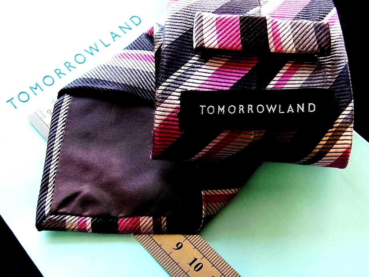 **:.*:*[ excellent article ]3297 beautiful goods Tomorrowland [ stripe ] necktie 