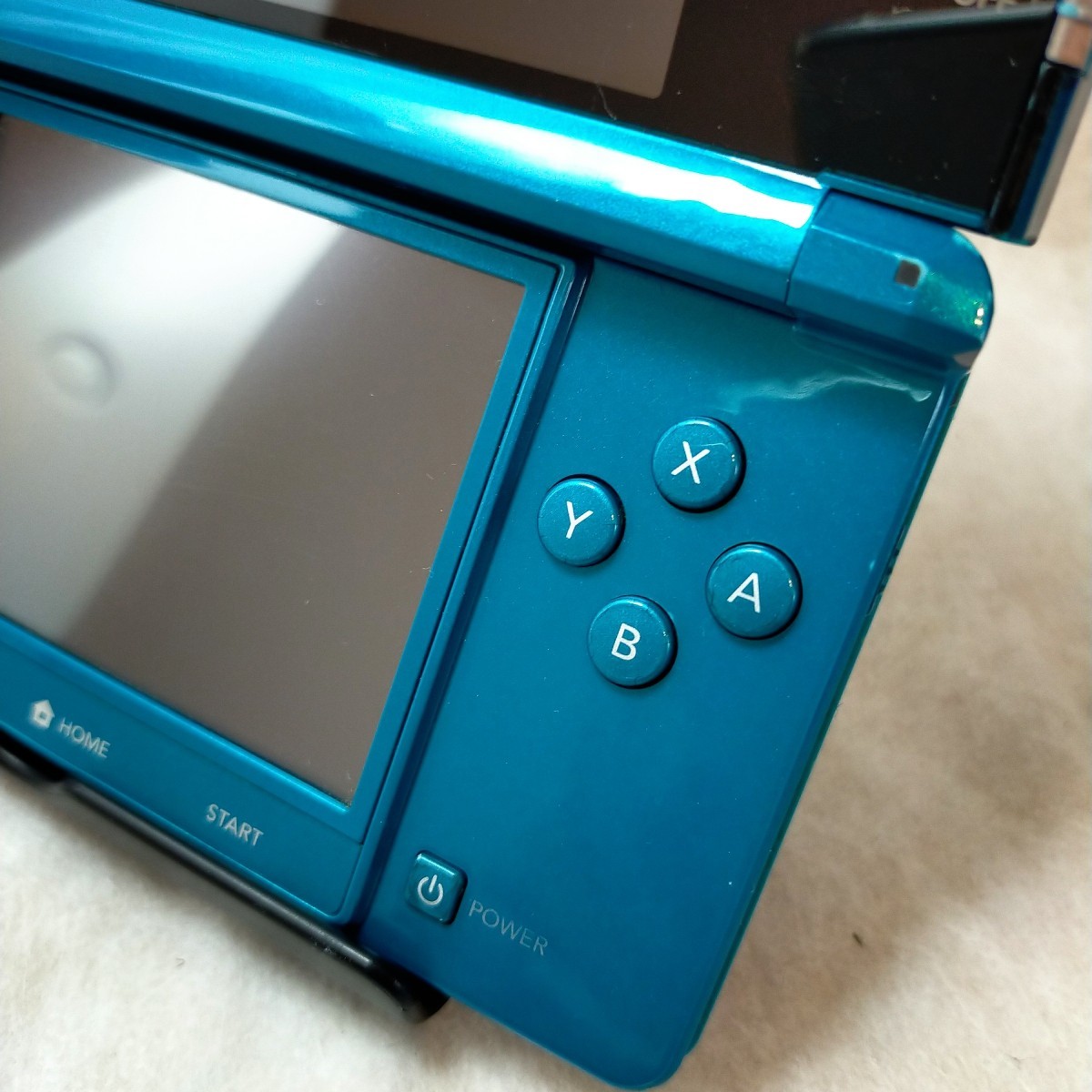 任天堂3DS本体 アクアブルーモンハンセット