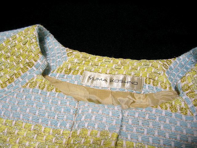 YUMA KOSHINO ユマコシノ ラメデザインのジャケット