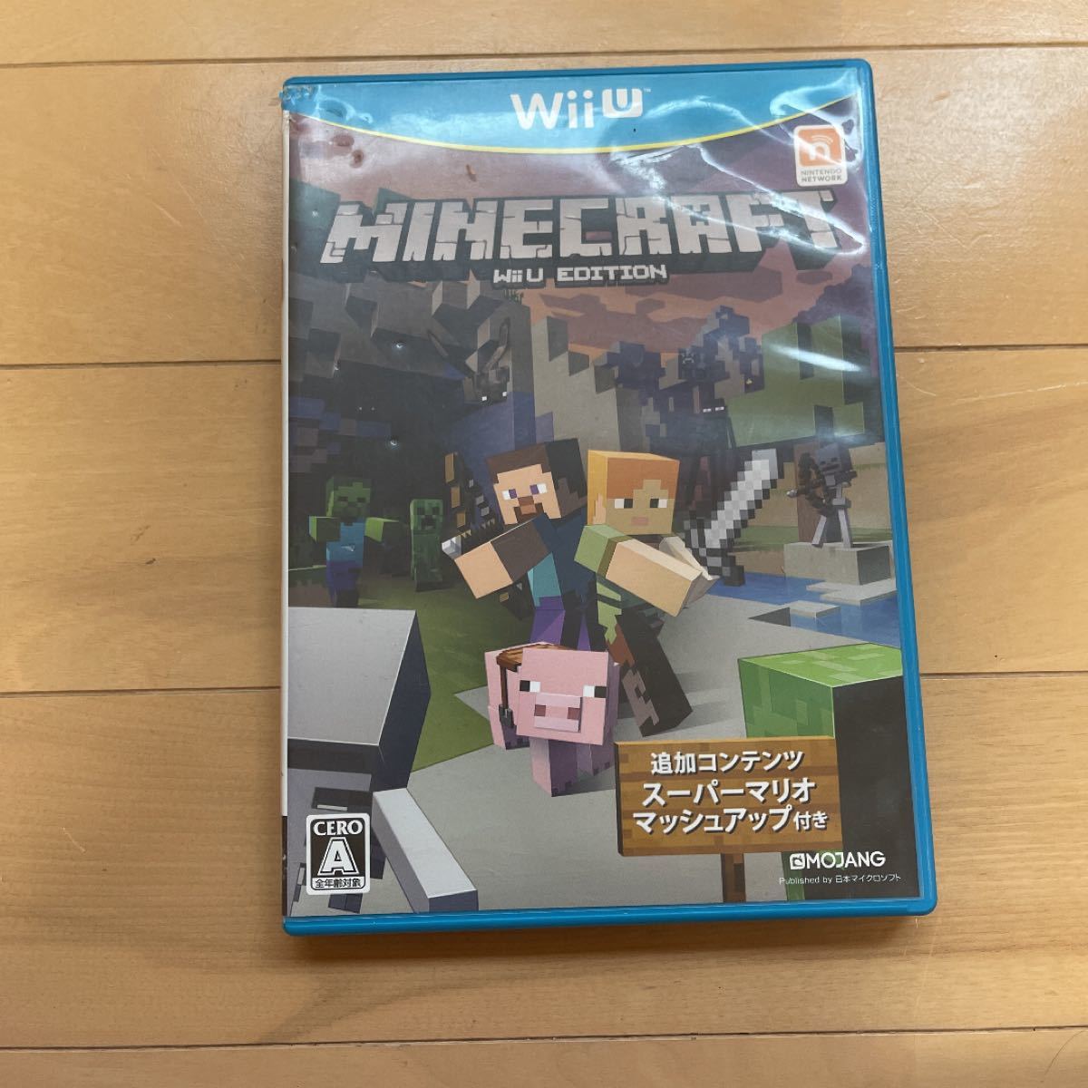 WiiU マインクラフト ソフト Minecraft  WiiUソフト