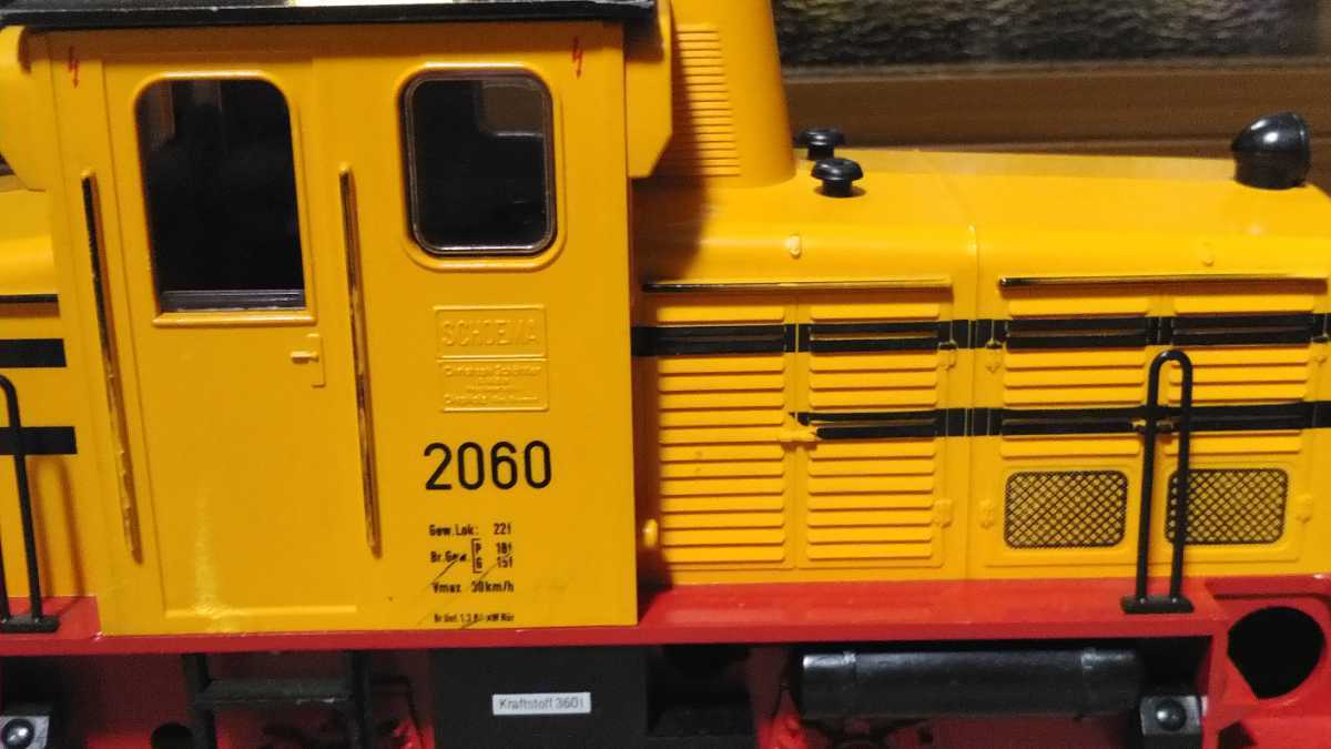 LGB レーマン Gゲージ 庭園鉄道 ディーゼル 機関車 2060H_画像3