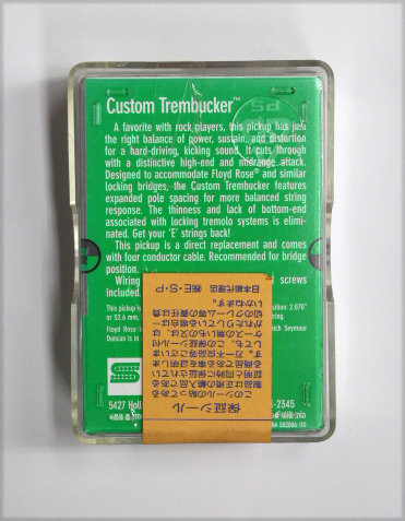 店頭展示品特価 Seymour Duncan TB-5 Custom Trembucker セイモア・ダンカン ピックアップ 正規輸入品_画像2