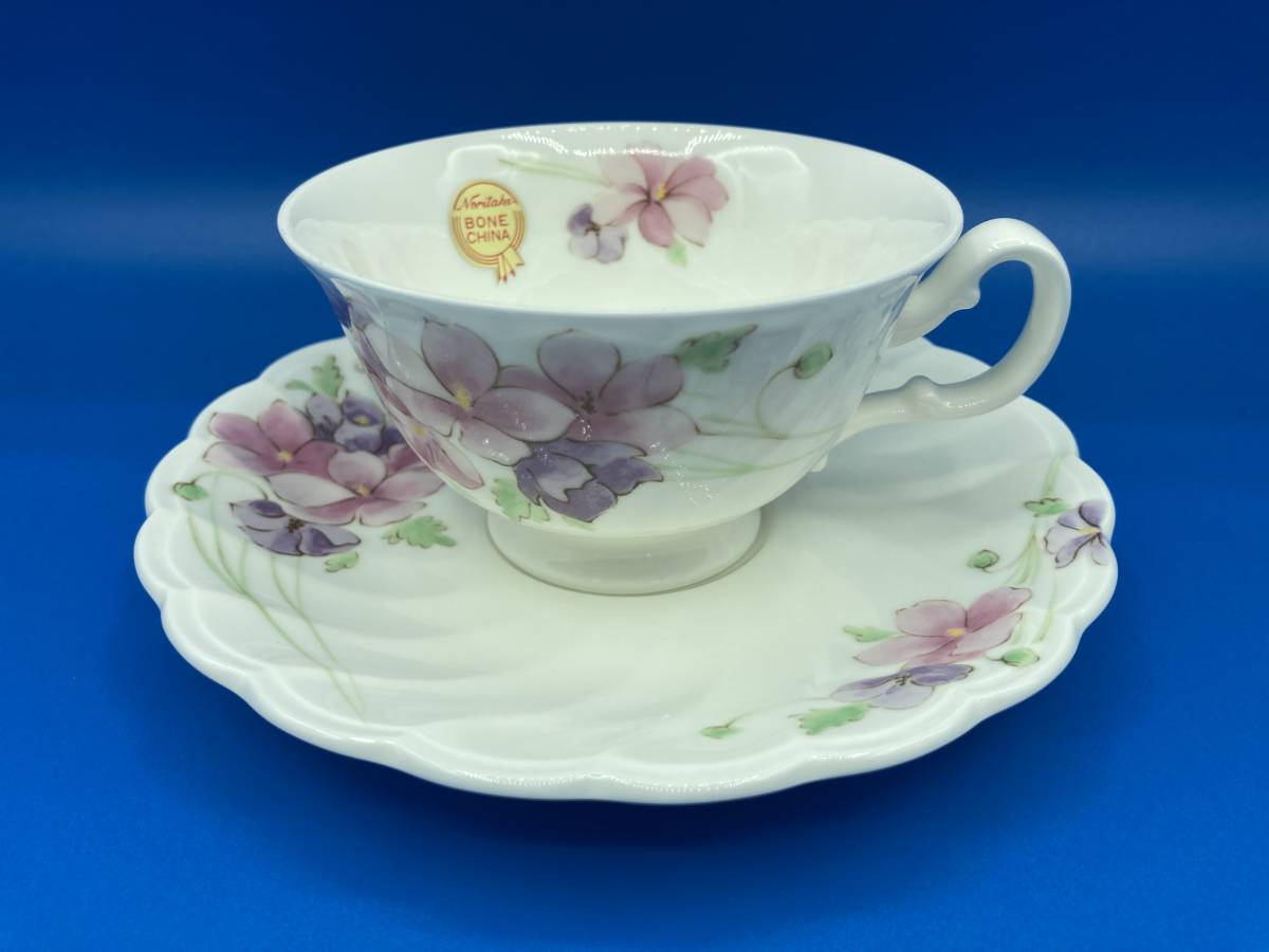 【未使用】Noritake　ノリタケ　★カップ&ソーサー　6客　★カップ100×h55mm　ソーサー155mm_画像2