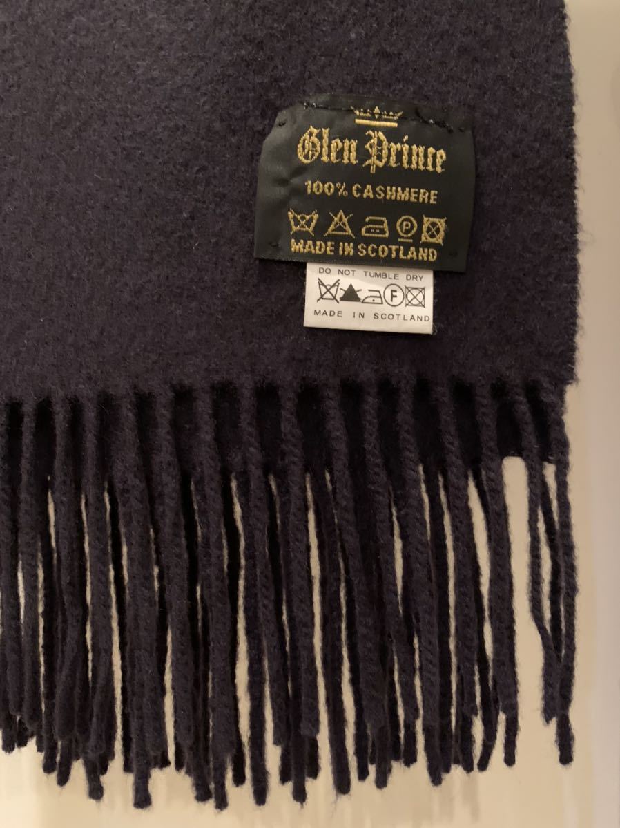 GlenPrince cashmere 100% large size stole muffler 