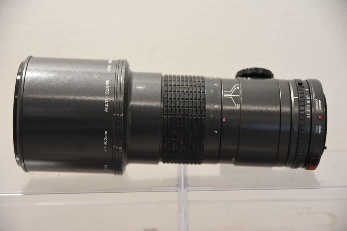 在庫処分】 TELEPHOTO SIGMA F5.6 X8 LENS レンズ 400mm その他