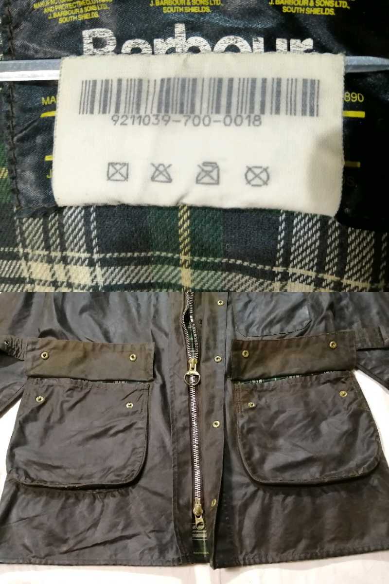 超歓迎 82年Barbour ソルウェイジッパー 1crown vintage www