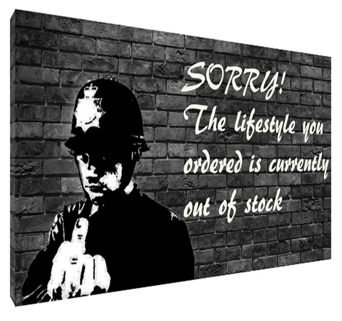 バンクシー Banksy 高級 キャンバス アート ポスター A1 海外 雑貨 絵
