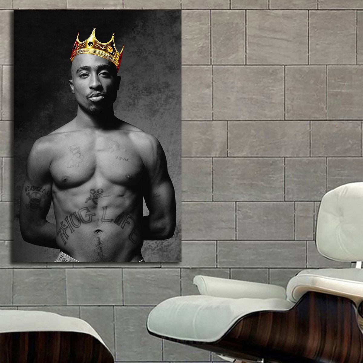 2Pac 2パック Tupac 特大 ポスター 150x100cm 海外 ?ヒップホップ ラッパー アート インテリア グッズ 雑貨 写真 絵 フォト 大 6_画像1