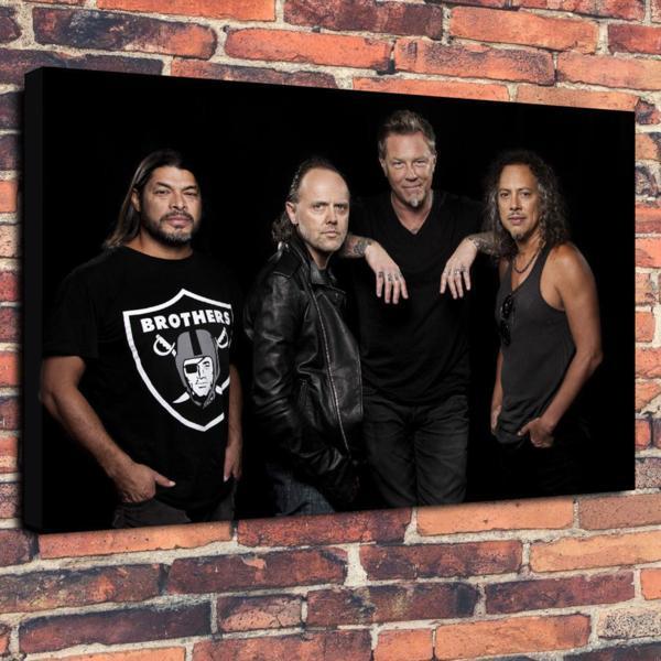 メタリカ Metallica 高級 キャンバス パネル ポスター A１ 海外 雑貨 グッズ おしゃれ かっこいい ヘヴィメタル メタル ヘビメタ