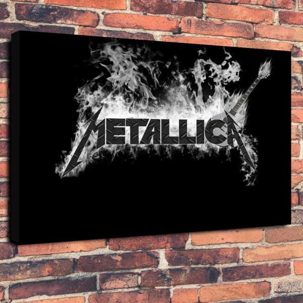 メタリカ Metallica 高級 キャンバス アート パネル ポスター A１ 海外 雑貨 グッズ おしゃれ かっこいい ヘヴィメタル メタル ヘビメタ_画像1