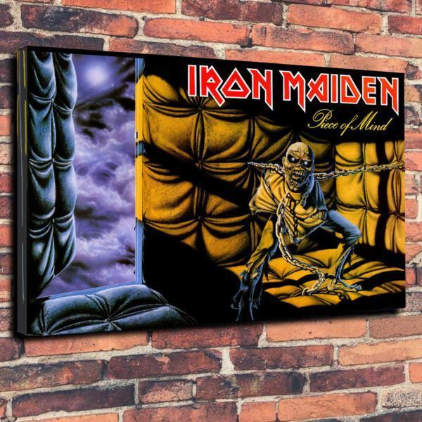 Iron Maiden アイアン・メイデン 高級 キャンバス アート パネル ポスター A１ 海外 雑貨 絵 グッズ おしゃれ 写真 ヘヴィメタル_画像1