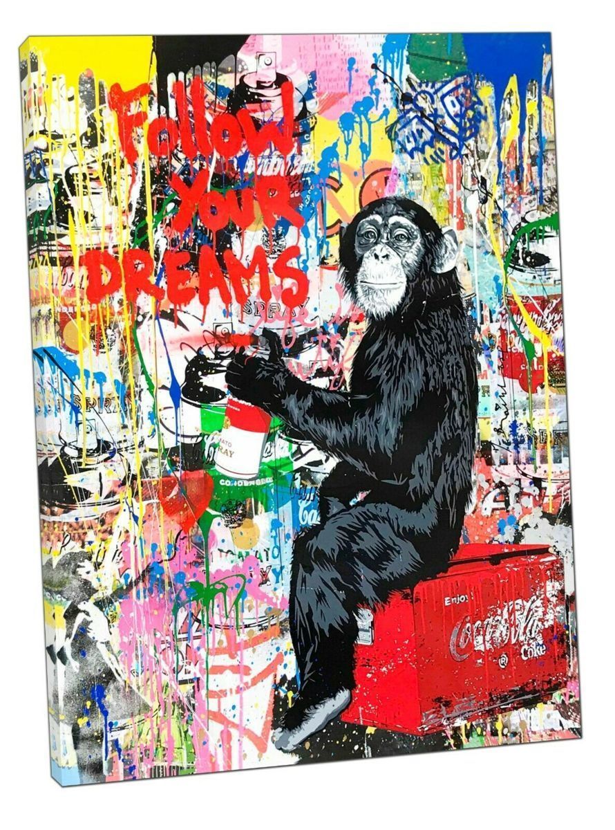 感謝価格 バンクシー Banksy 高級 キャンバス アート ポスター A1 海外 