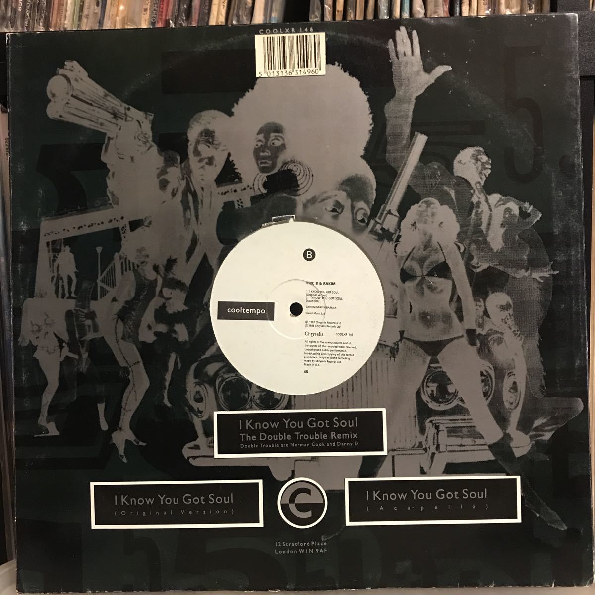 Eric B. & Rakim / I Know Got Soul The Double Trouble Remix UK盤の画像2