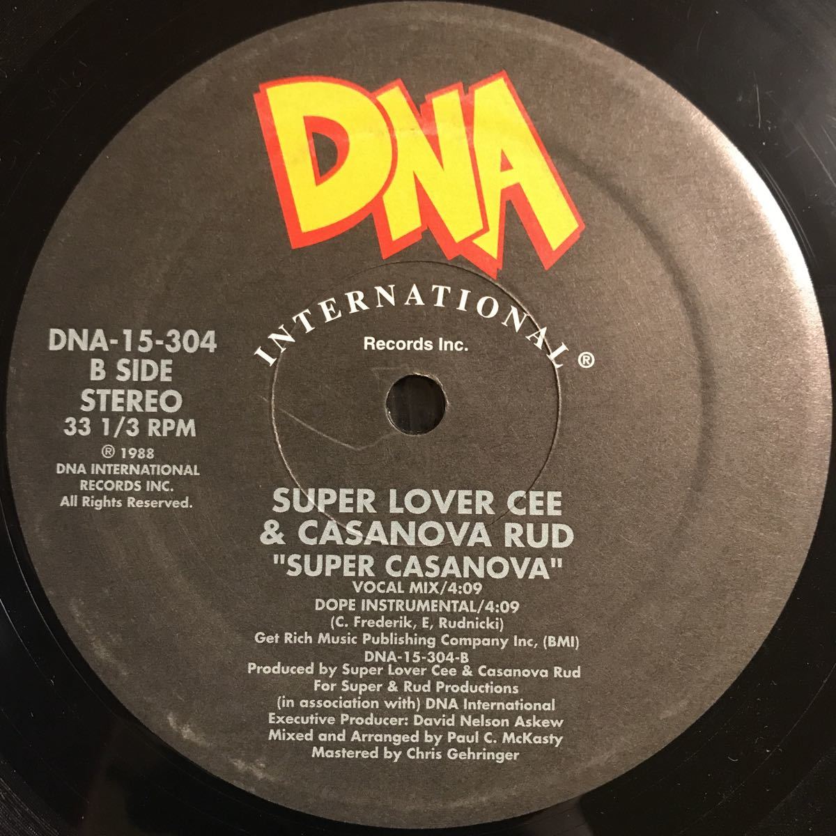 Super Lover Cee & Casanova Rud / Super Casanova US盤_画像2