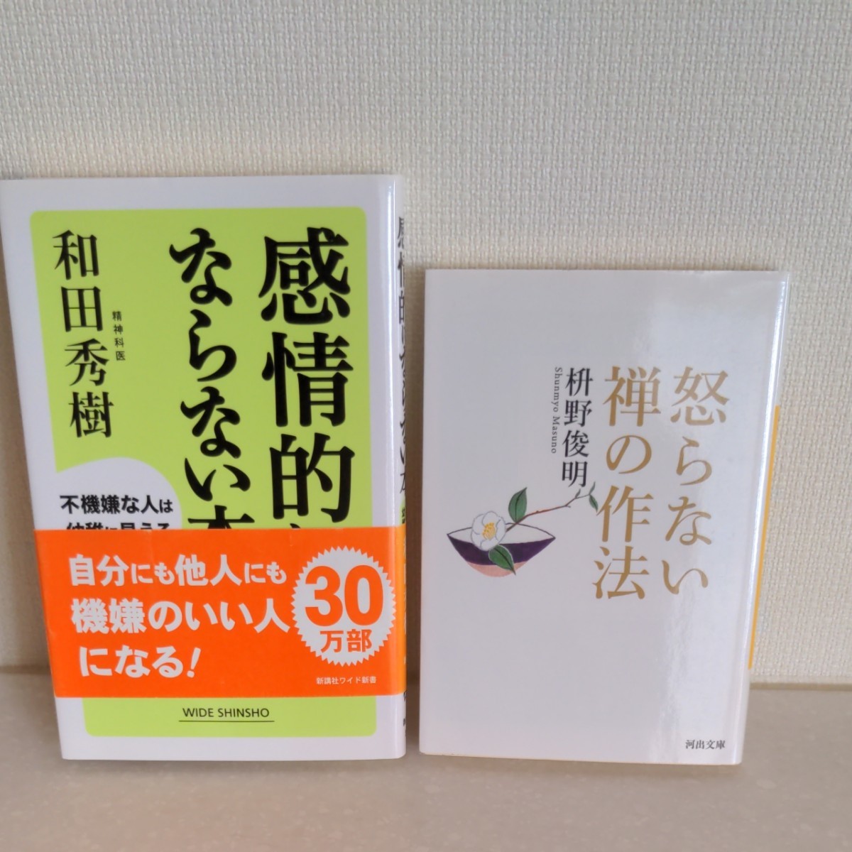 感情的にならない本　怒らない禅の作法　２冊セット